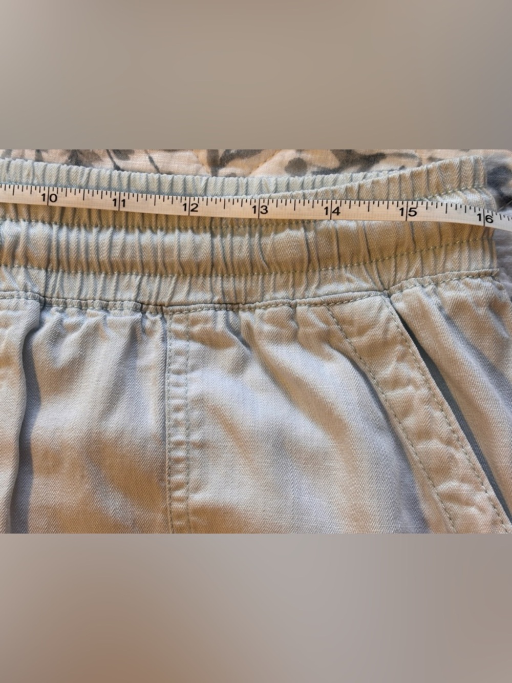 Thread and Supply Light Wash Blue Tencel Lyocell Joggers Size Medium - Picture 7 of 10